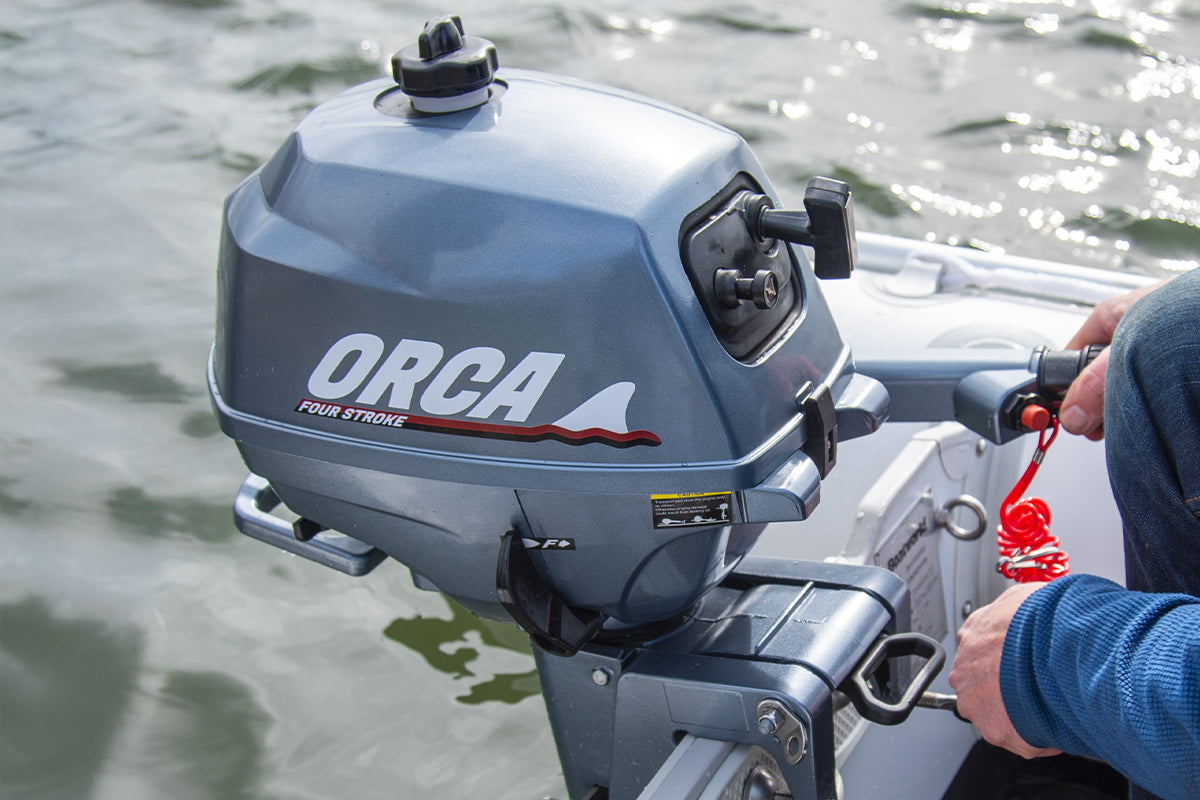 How to Attach and Set Up an Outboard on an Inflatable Boat