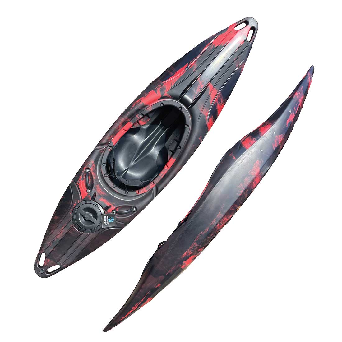 Riber White Water Tourer Black Red