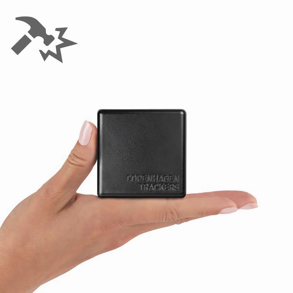 Copenhagen Trackers Cobblestone GPS Tracker - Black SMG