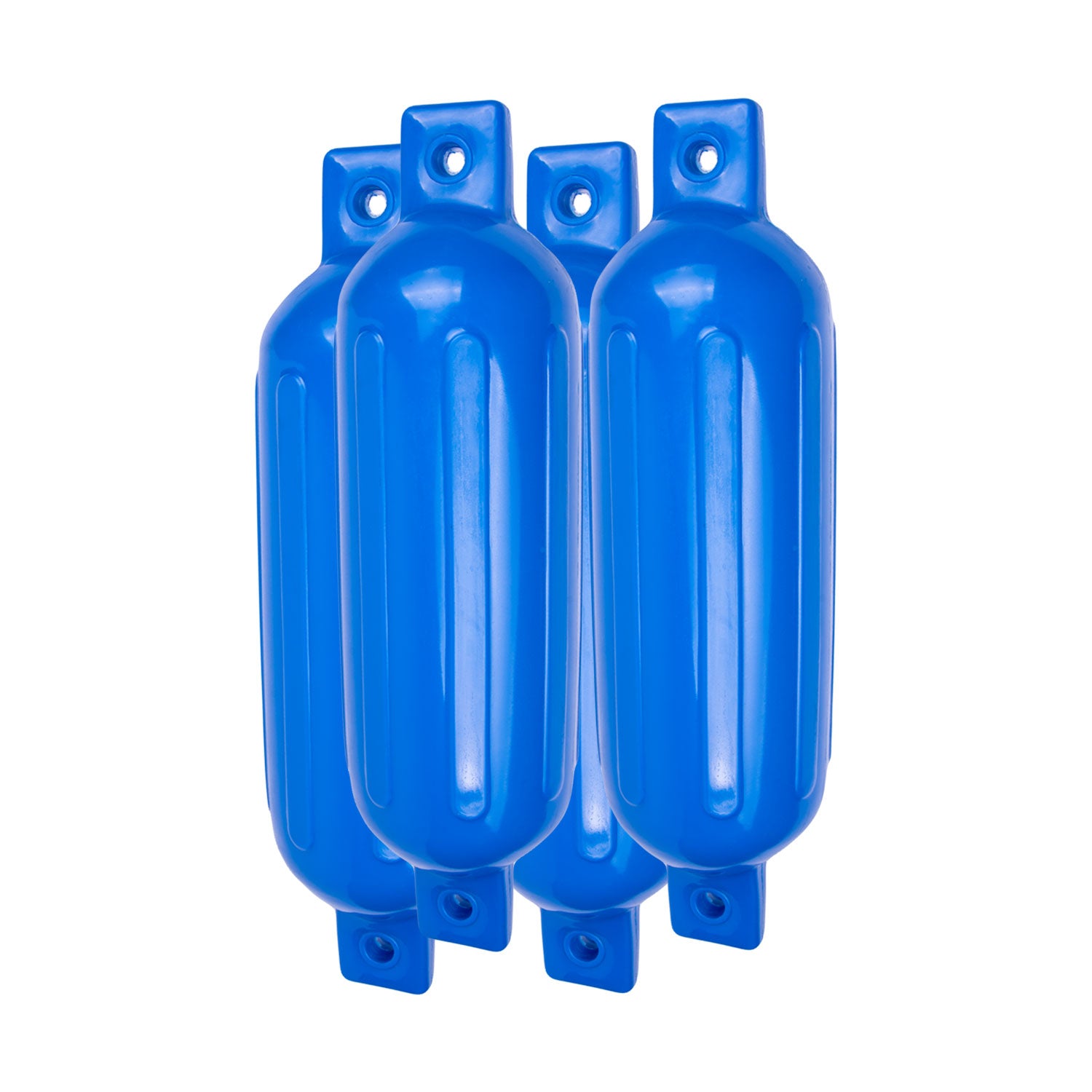 Boatworld Ribbed 16in Fender 4 pack Blue Fender