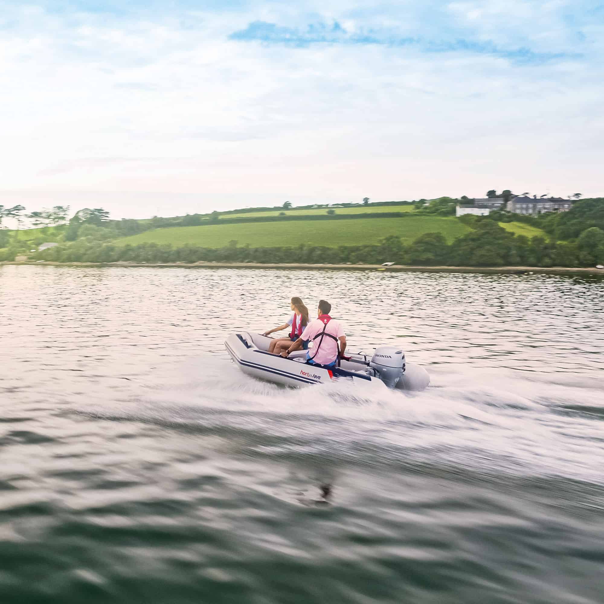 Honwave T25 AE Aluminium Floor with Air Keel Inflatable Boat