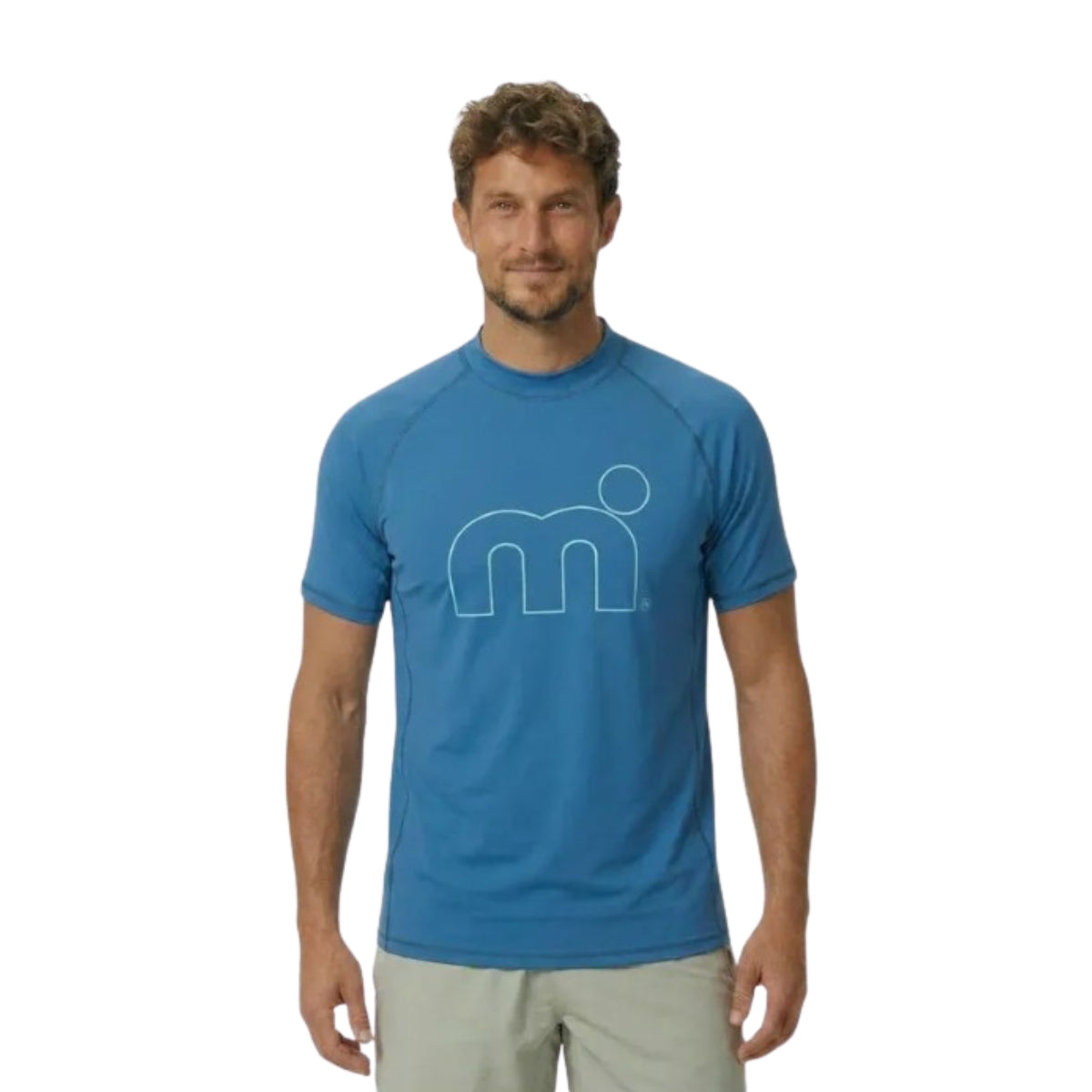 Mistral Ocean Rash Guard Men's Short Sleeve Outline - Corsair Rash Vest