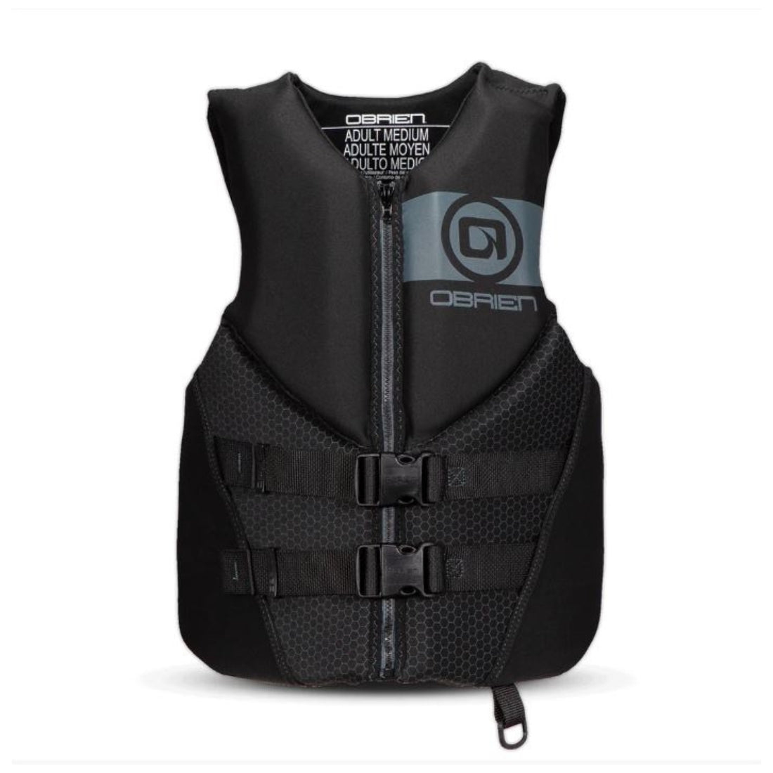 O'Brien Men's Traditional Life Jacket Black Impact Vest