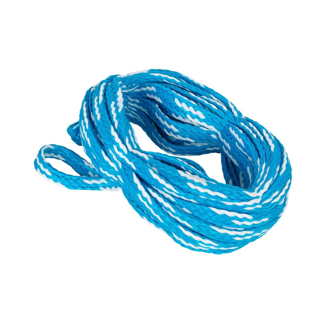 O'Brien 4 Rider Tube Rope Aqua & White Tube Rope
