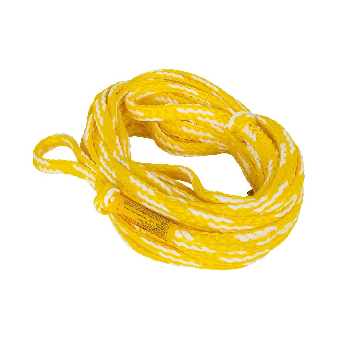 O'Brien 4 Rider Tube Rope Yellow & White Tube Rope