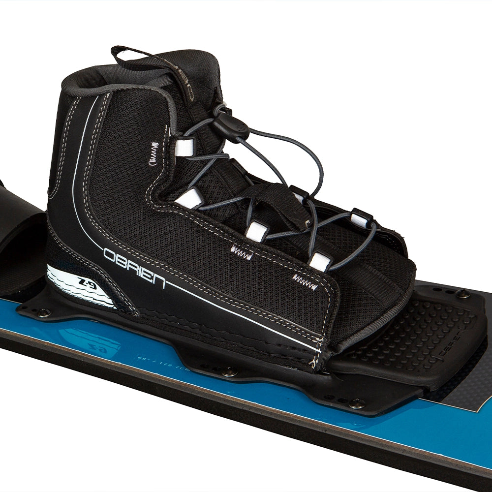 O'Brien Pro Tour Slalom Ski Aqua with Z9 Bindings | 68in Slalom Skis