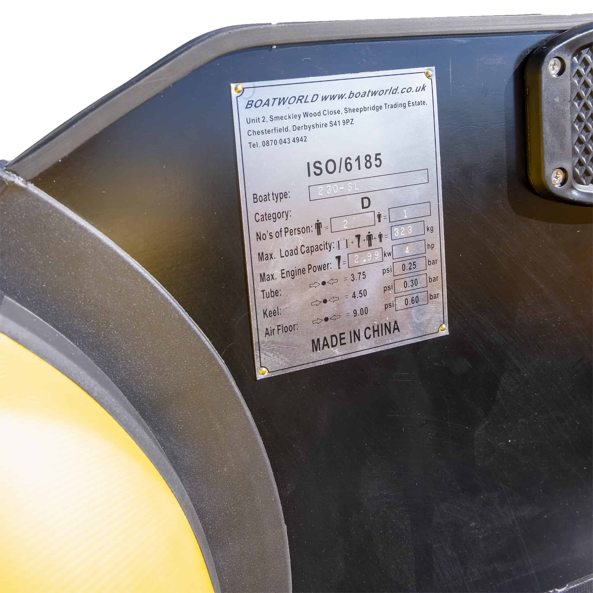 Boatworld 230 SL Inflatable Boat