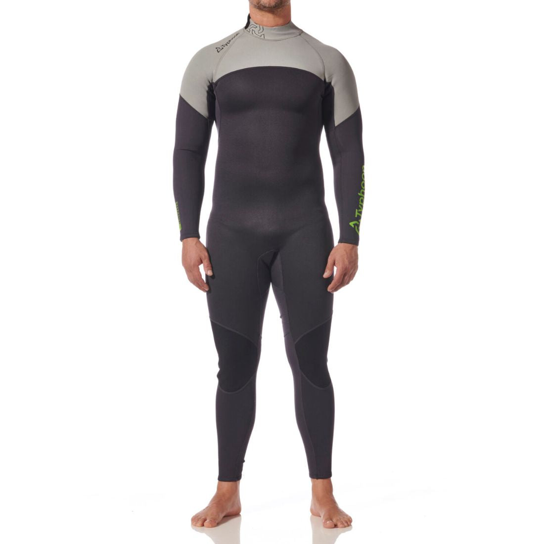 Typhoon Men's Essential 3/2mm Full Wetsuit BZ Graphite/Slate Men's Wetsuit