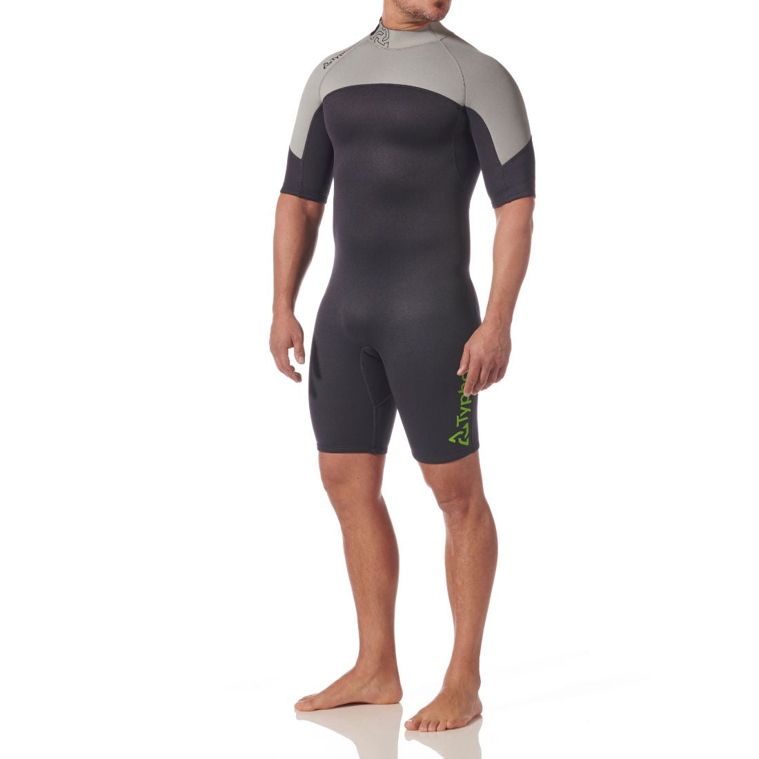 Typhoon Men's Essential 3/2mm Shorty Wetsuit BZ Graphite/Slate Men's Wetsuit