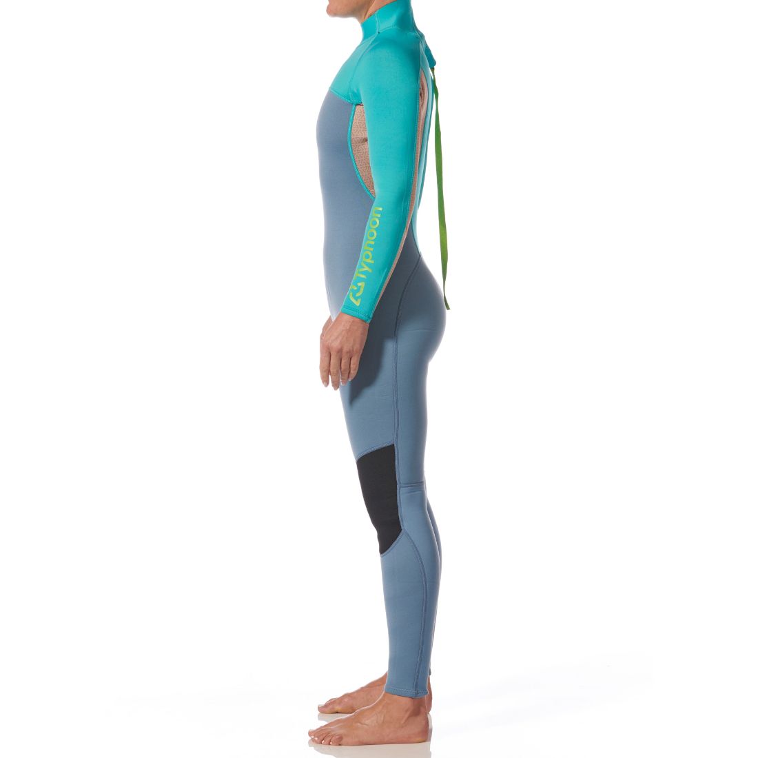 Typhoon Women's Essential 3/2mm Full Wetsuit BZ Azure/Nimbus Women's Wetsuit