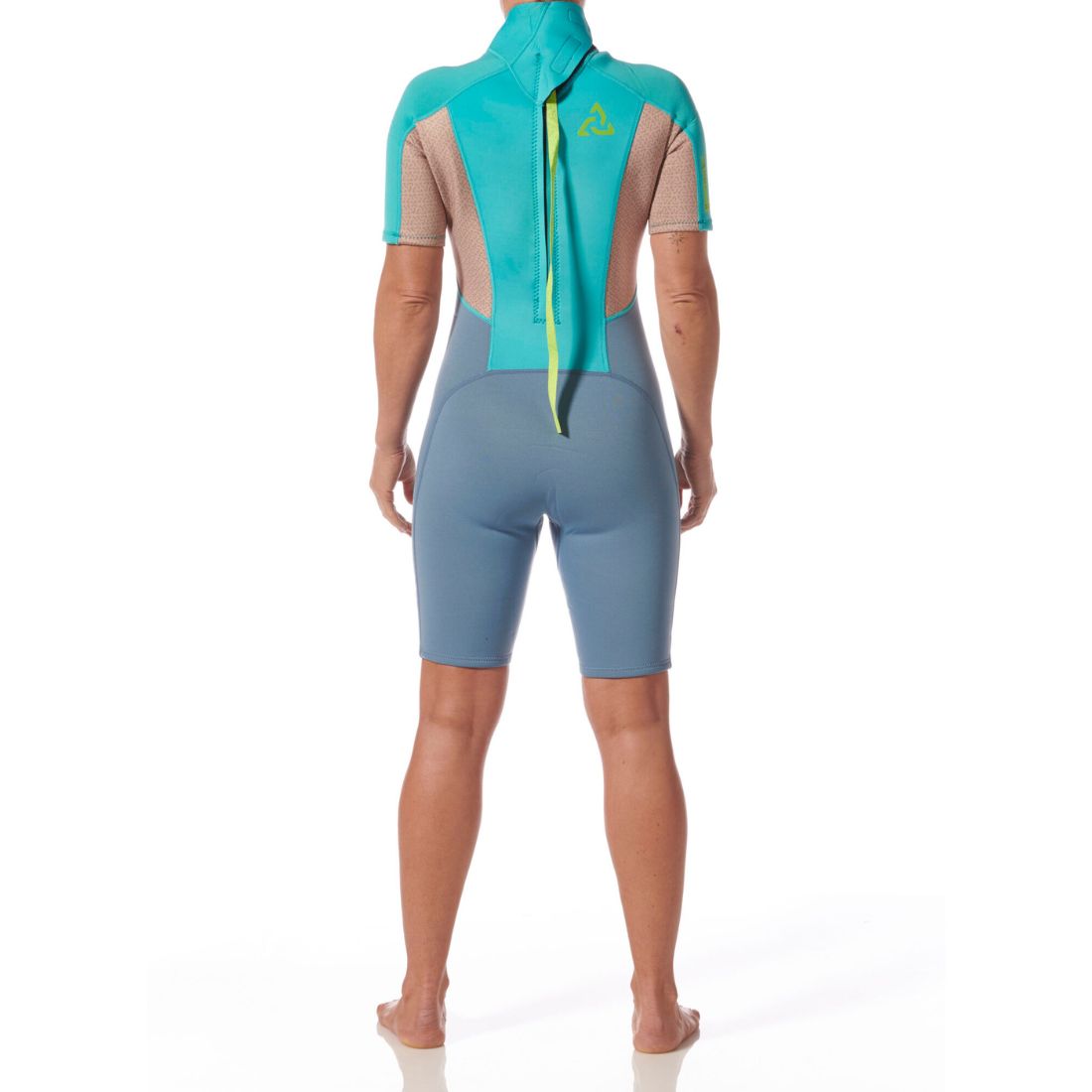 Typhoon Women's Essential 3/2mm Shorty Wetsuit BZ Azure/Nimbus Women's Wetsuit