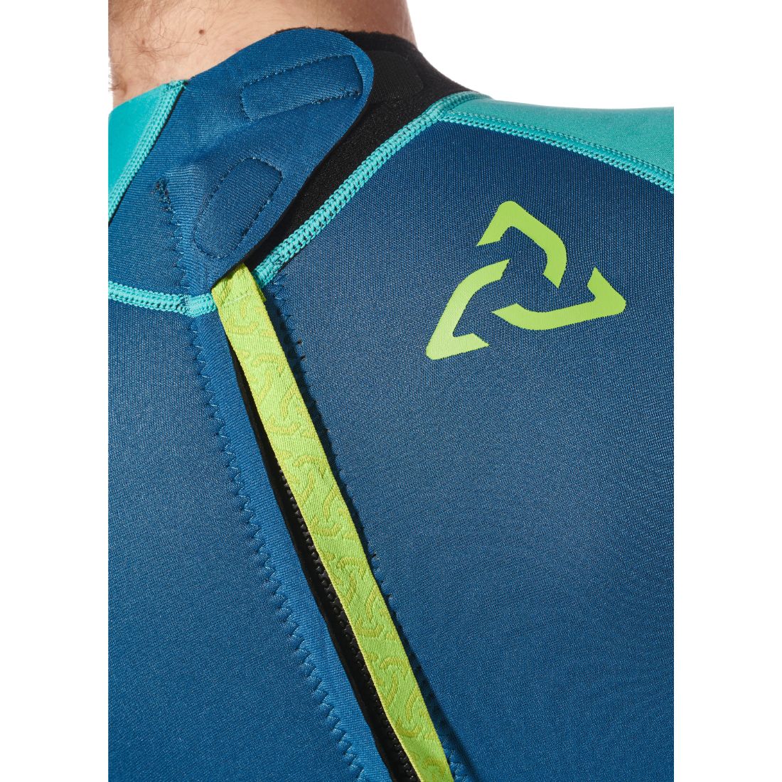 Typhoon Kid's Essential 3/2mm Full Wetsuit BZ Azure/Ocean Kids Wetsuit