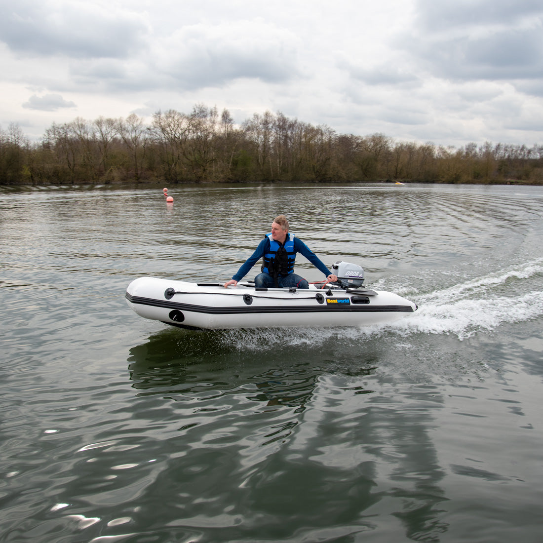 Boatworld 330 Pro White Inflatable Boat