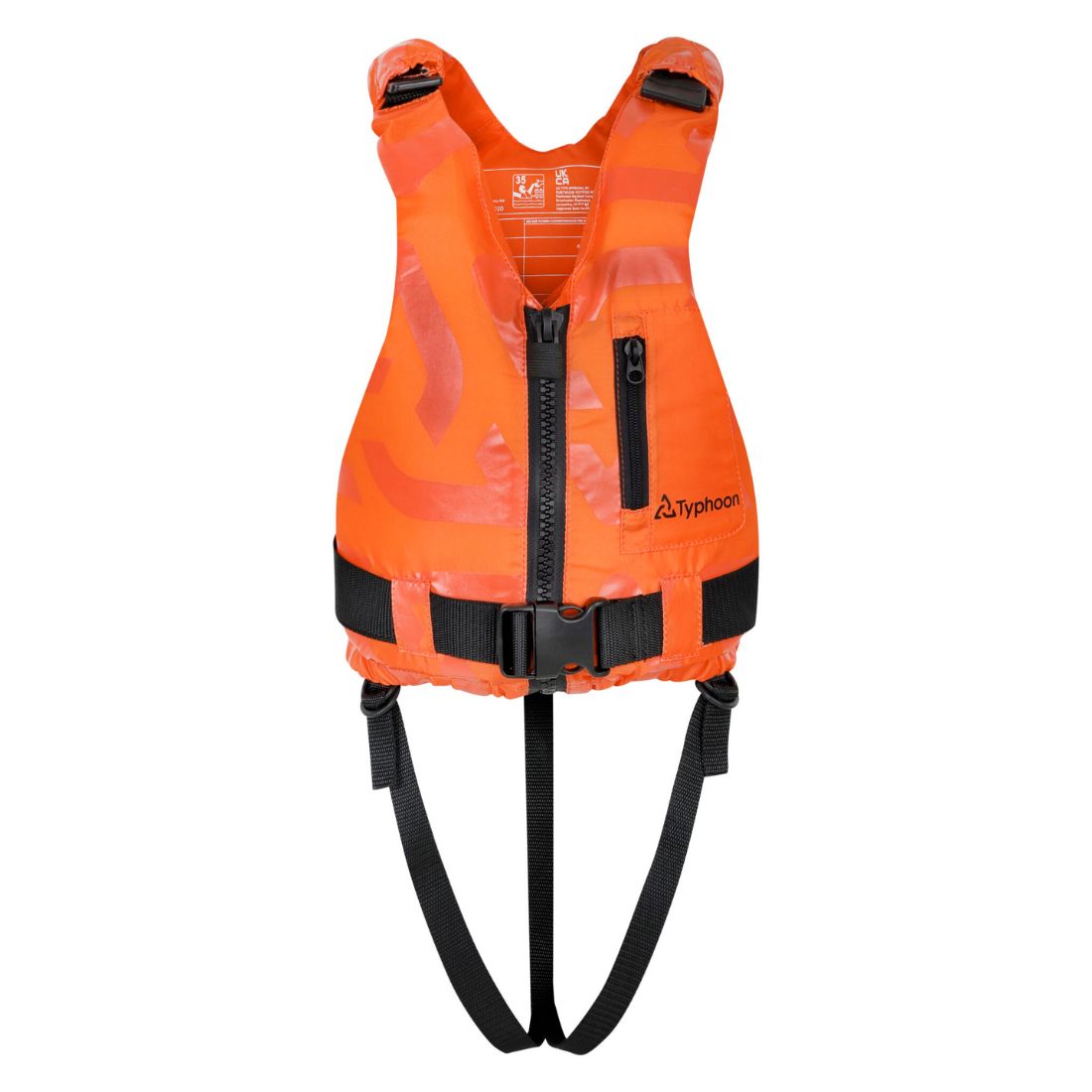 Typhoon Hudson 50N Front Entry Buoyancy Aid Orange Buoyancy Aid