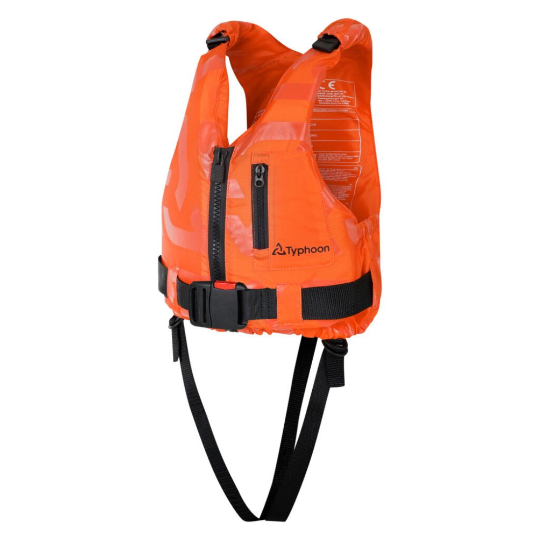 Typhoon Hudson 50N Front Entry Buoyancy Aid Orange Buoyancy Aid