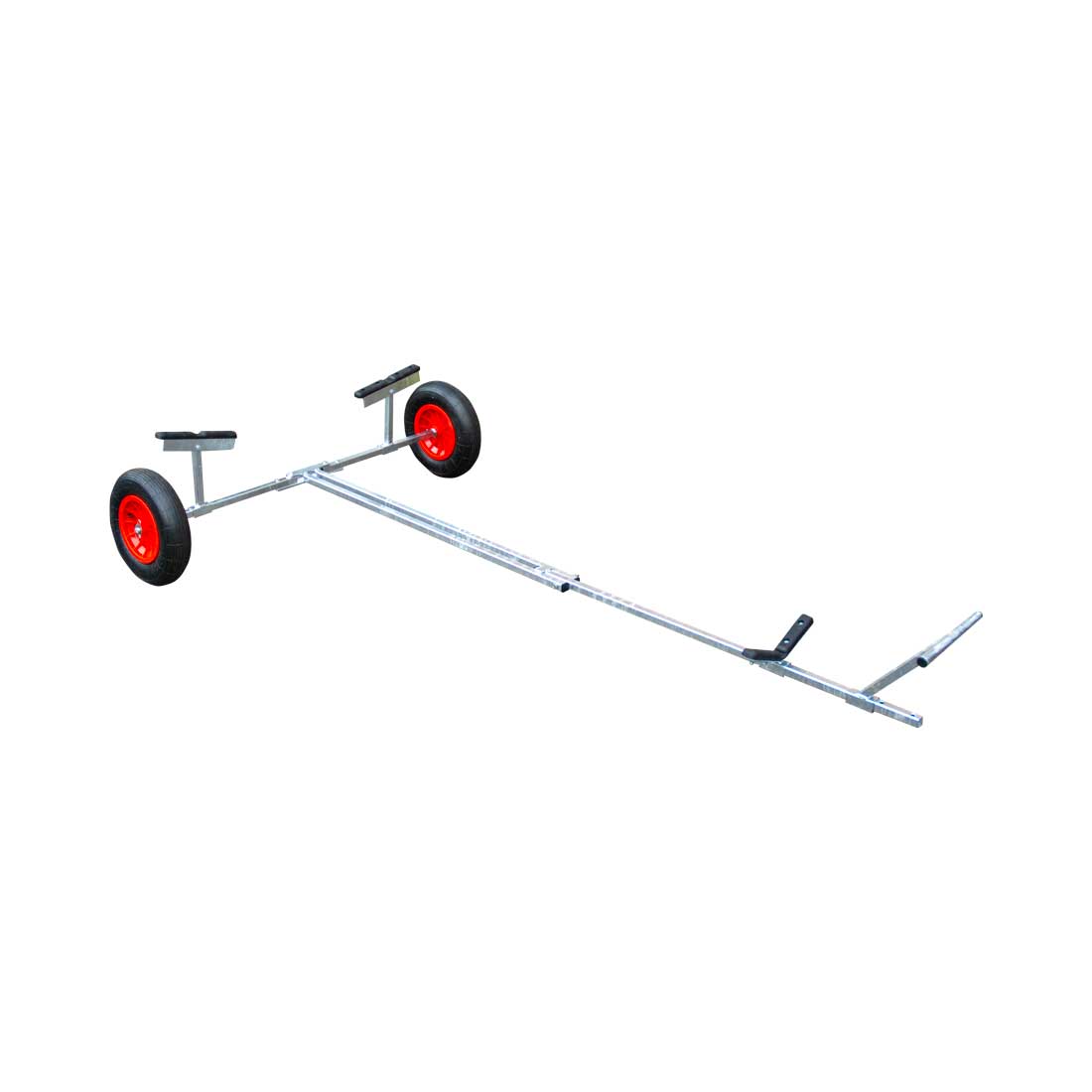 Boatworld Folding Galvanized Launch Trolley Default Title