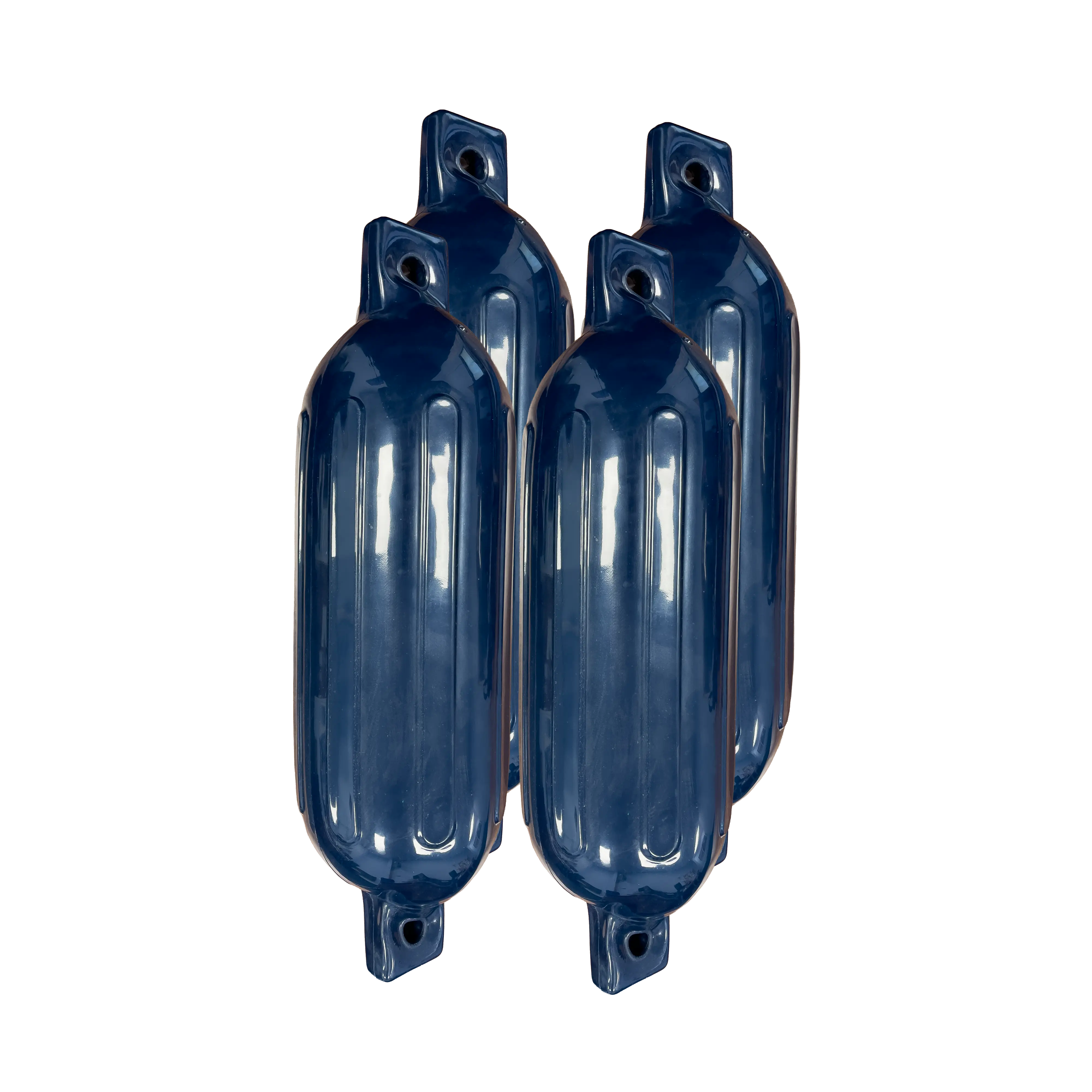 Boatworld Ribbed 20in Fender 4 pack Navy Fender