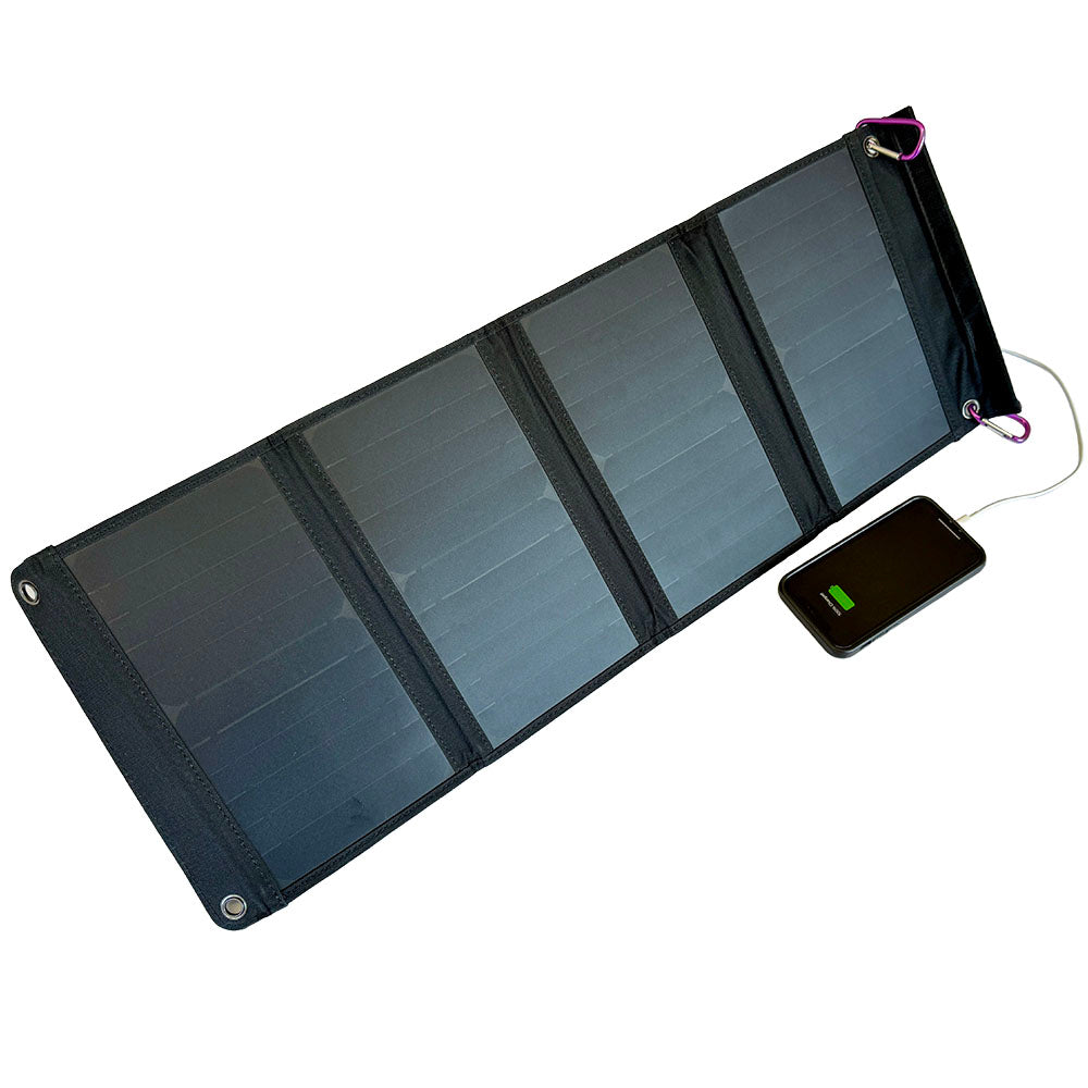 Solar Technology 24W USB Portable Fold Up Solar Charger SMG