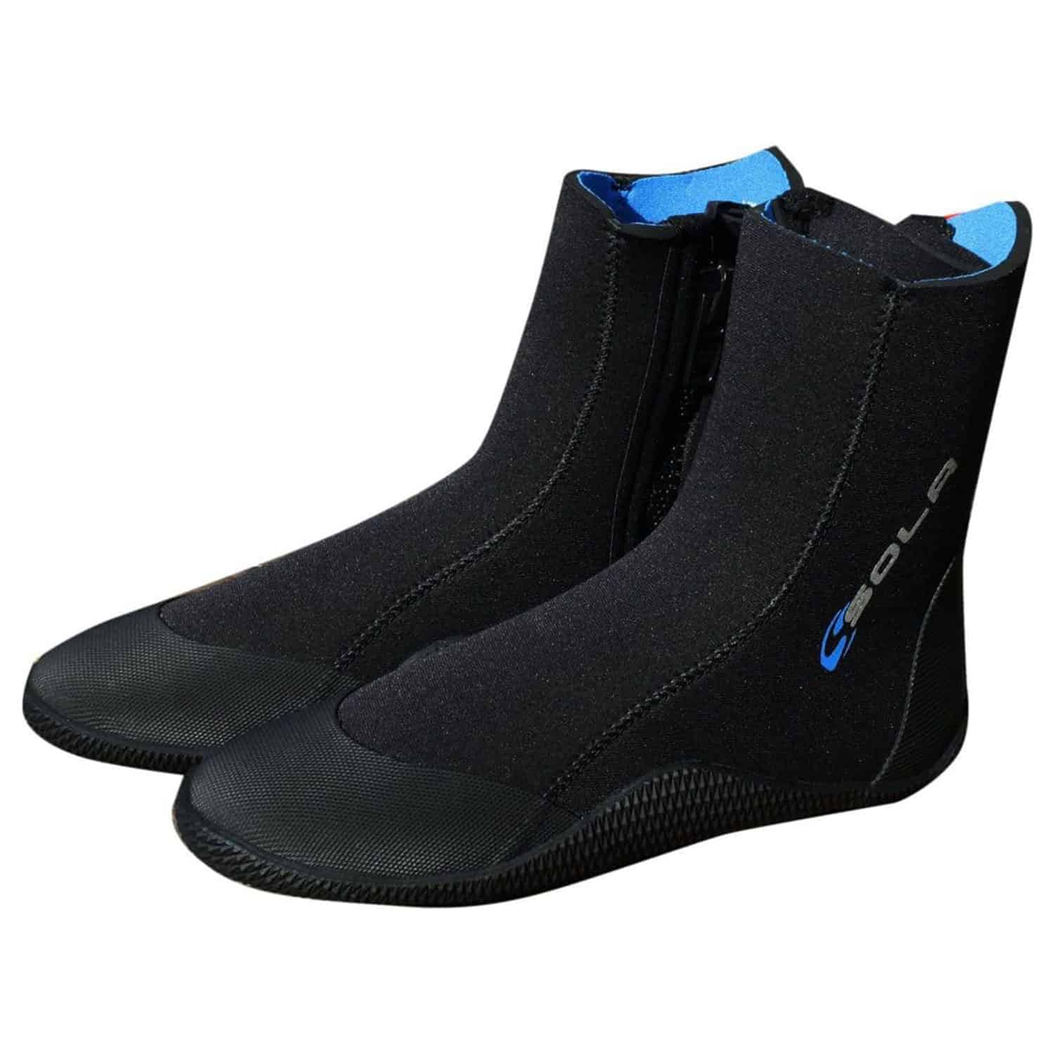 Sola 5mm Adult Zip Wetsuit Boot UK 6 (EUR 39)