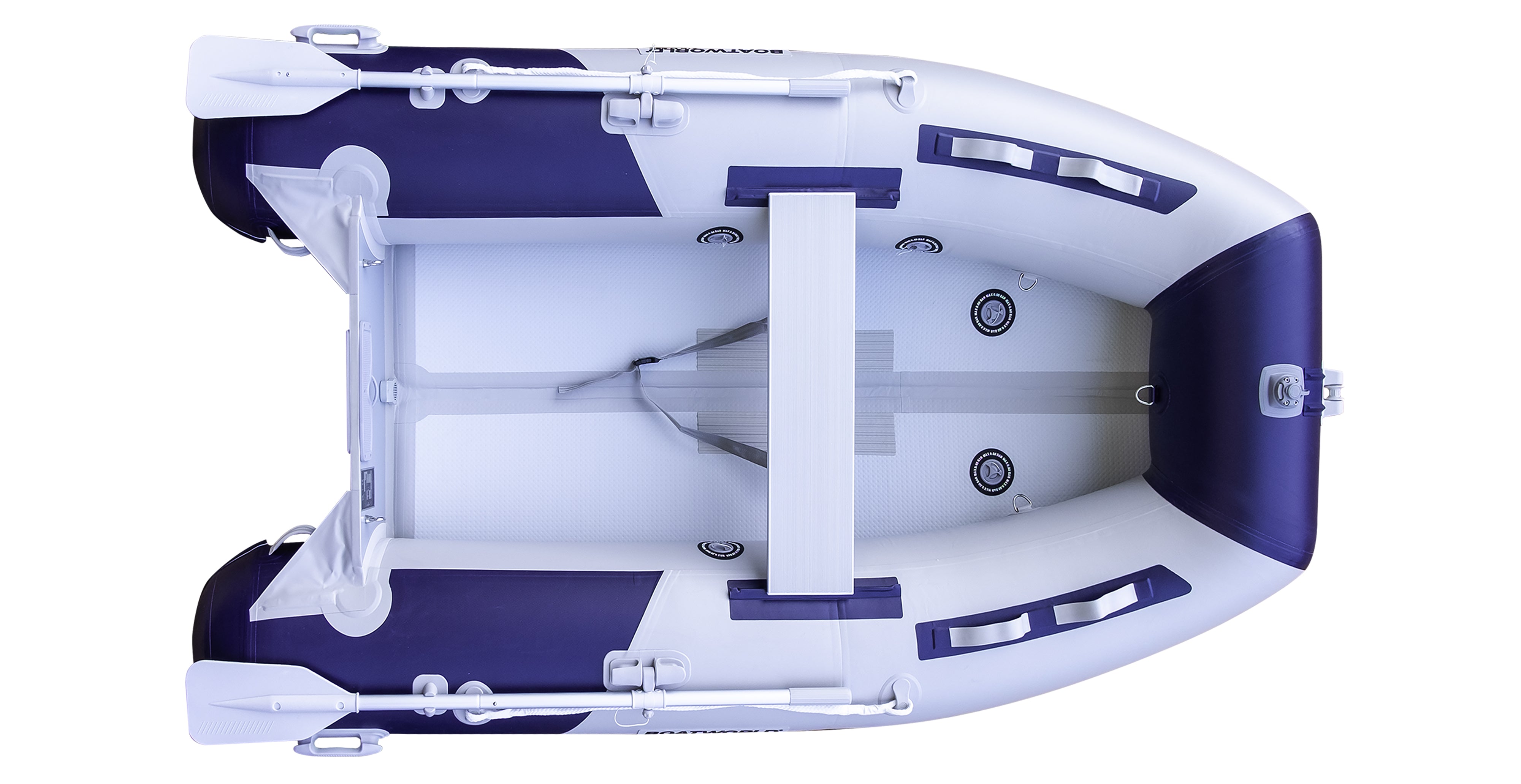 Reconditioned Boatworld Air V Type Floor 270 Inflatable Boat R-020-B Inflatable Boat