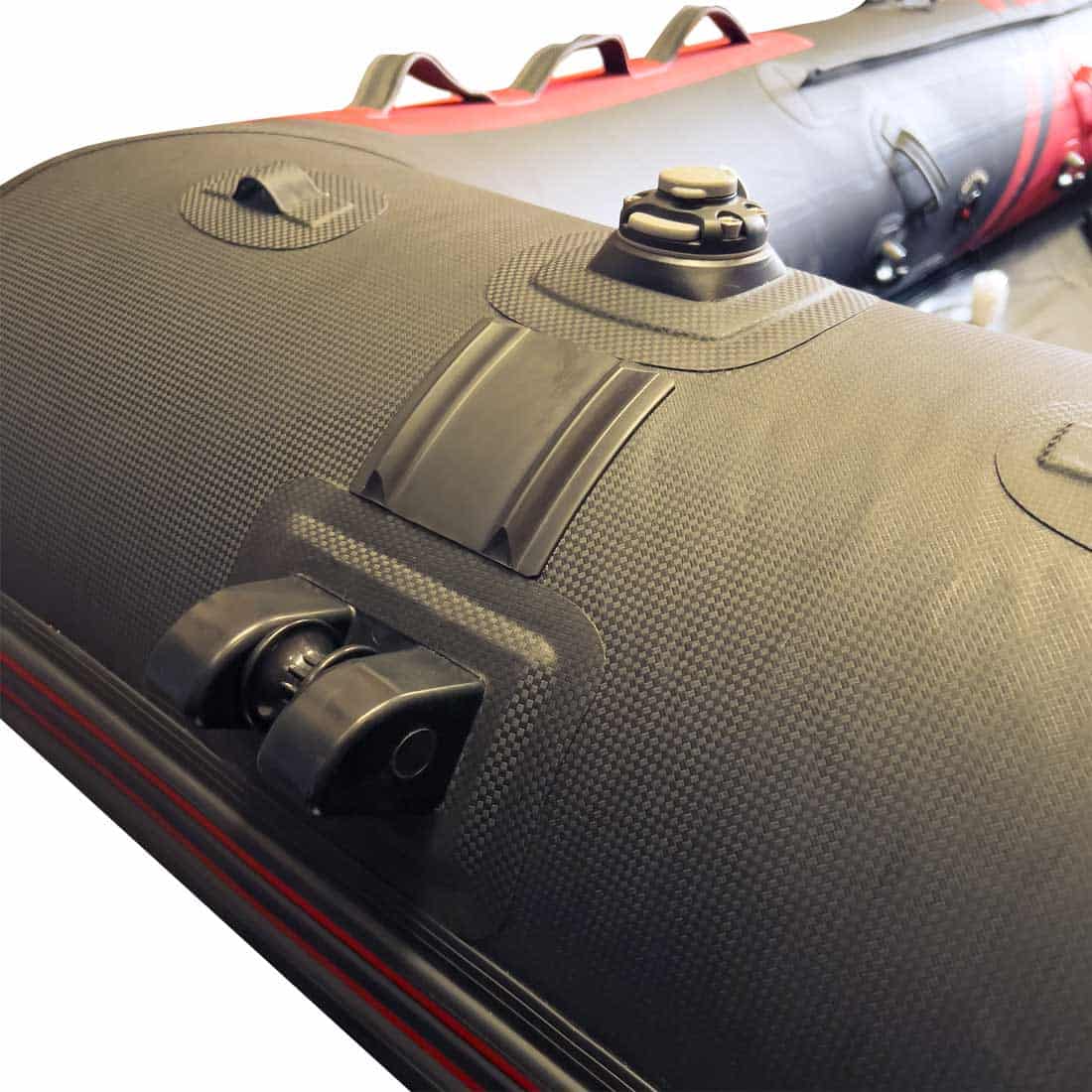 Boatworld Carbon Pro 365 ' The Airborne Pirates 365 Set-Up' - OLD Inflatable Boat