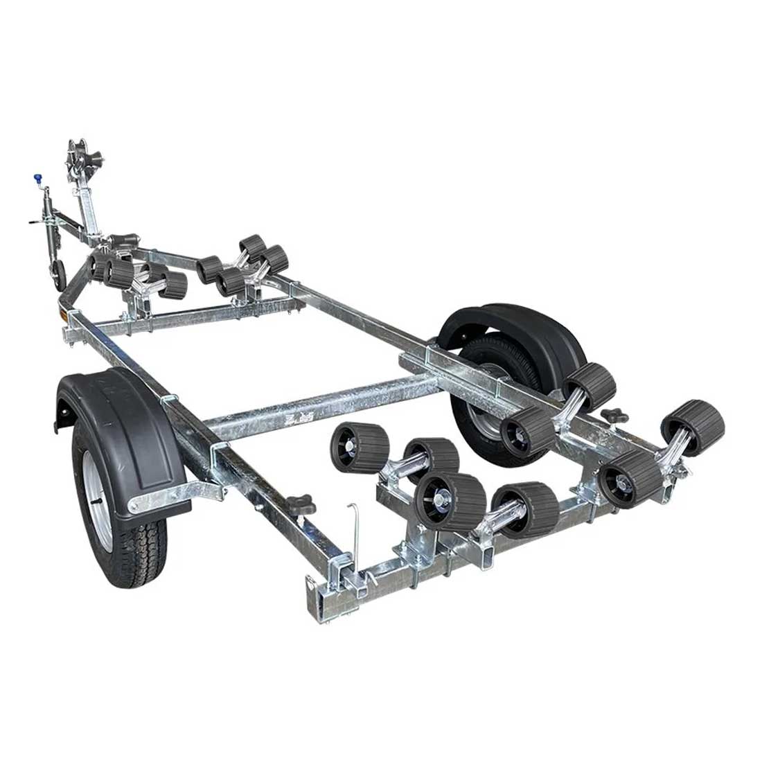 Extreme 750kg Maxi Roller Galvanised Boat Trailer Blue