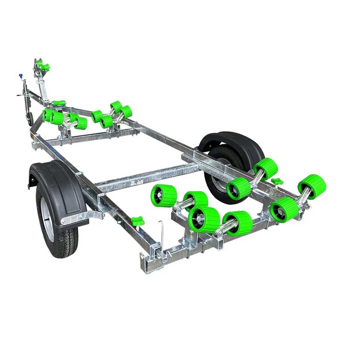 Extreme 750kg Maxi Roller Galvanised Boat Trailer Grey