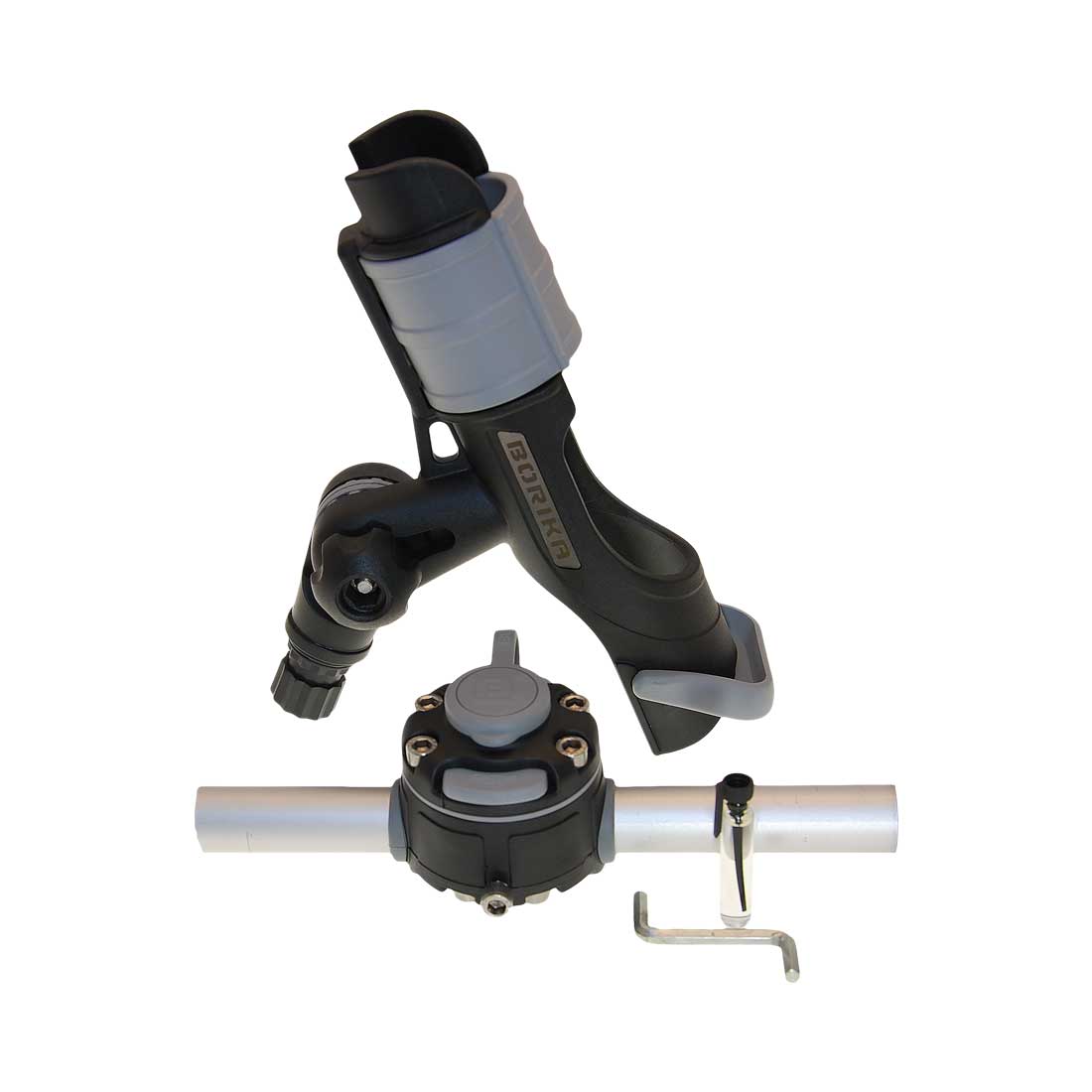 Borika FASTen Fishing Rod Holder with Mount for Tube 30-32mm Default Title