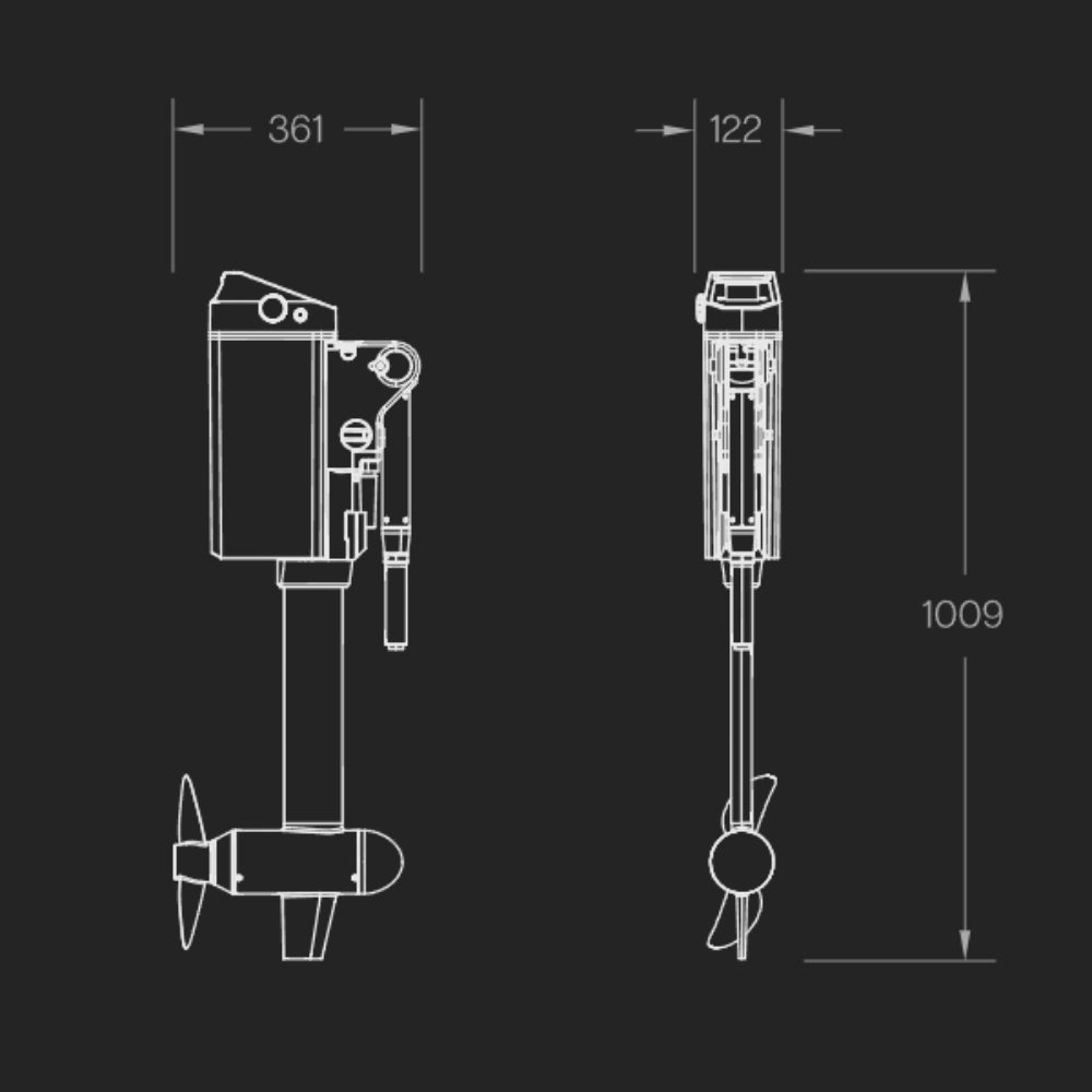 Momentum U2 Electric Outboard Electric Outboard