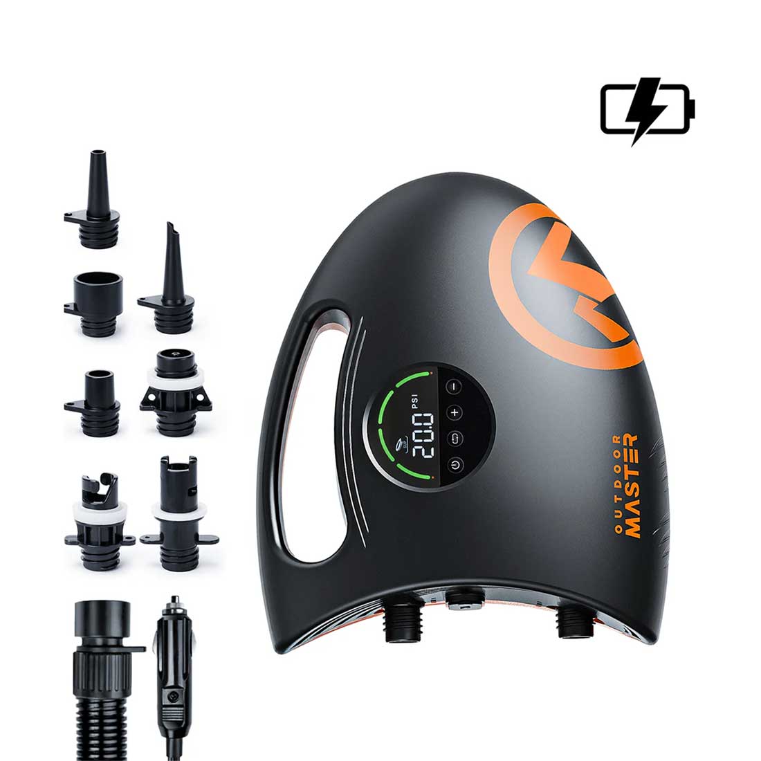 Outdoor Master Shark 2S Rechargeable Electric SUP Pump Default Title