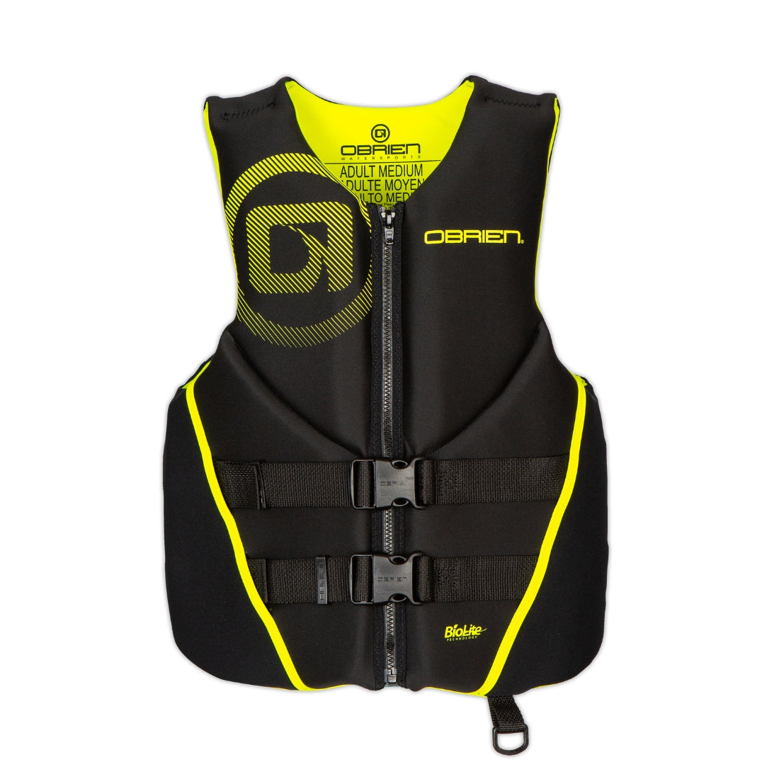 O'Brien Men's Traditional Life Jacket Yellow Life Jacket