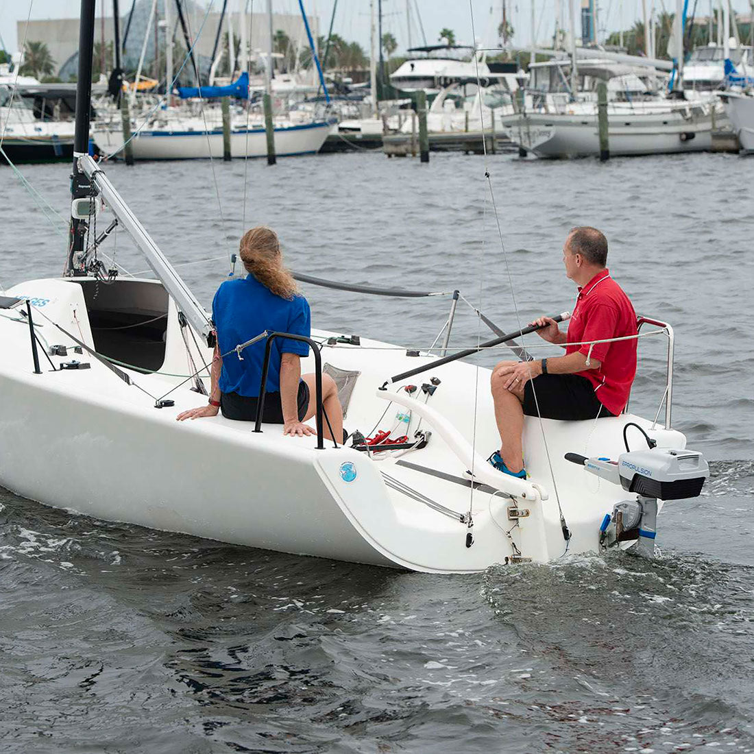 ePropulsion SPIRIT 1.0 Evo Electric Outboard with Tiller