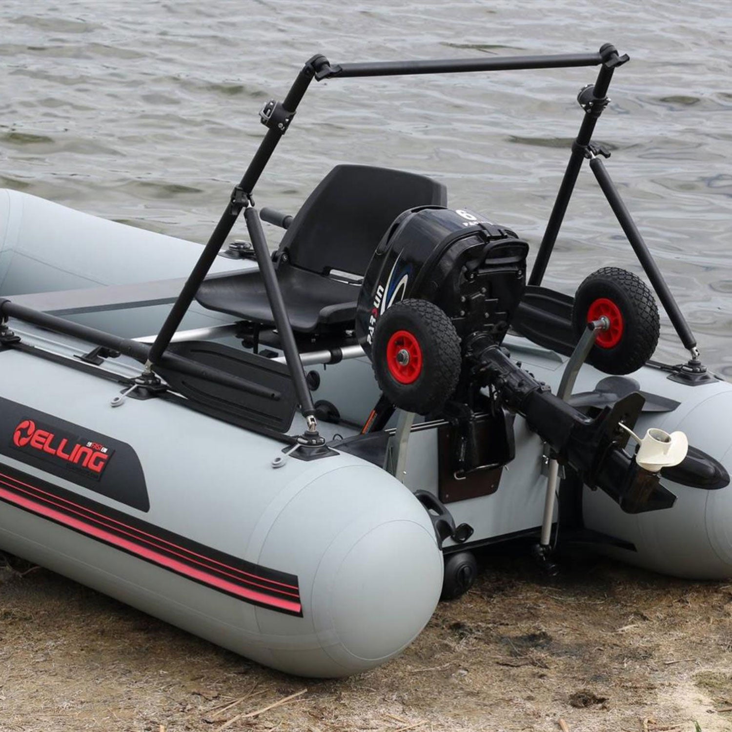 Borika FASTen Satin Aluminium Support Stand 800x1100mm Borika Accessories