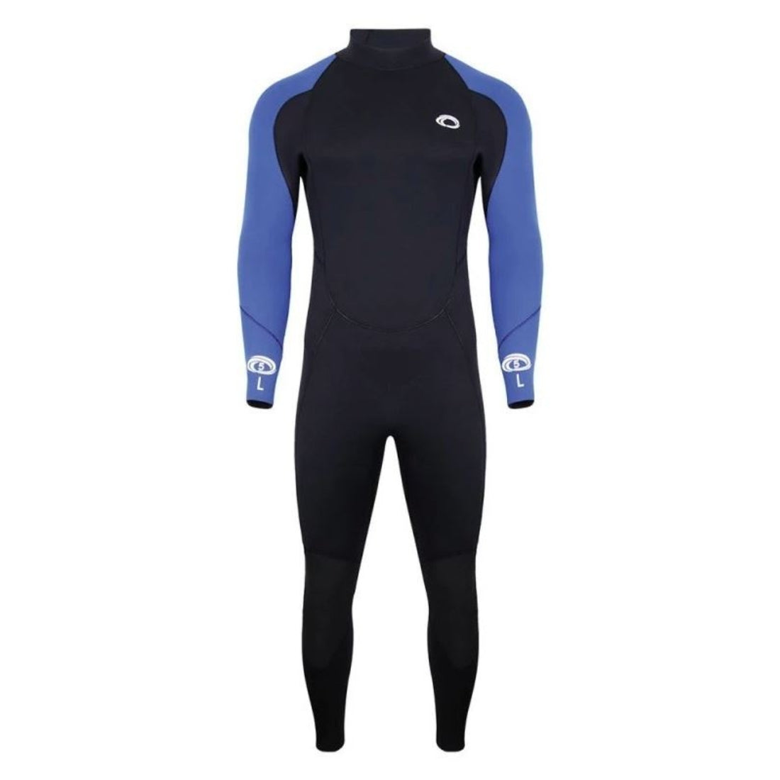 Typhoon Centre5 Full Wetsuit Black/Blue Men's Wetsuit