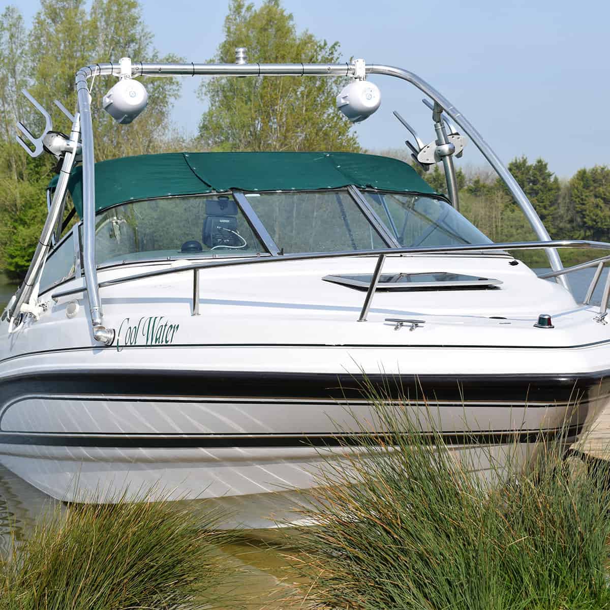 Boatworld Vertigo Wakeboard Tower Anodised Finish Narrow 66-98in