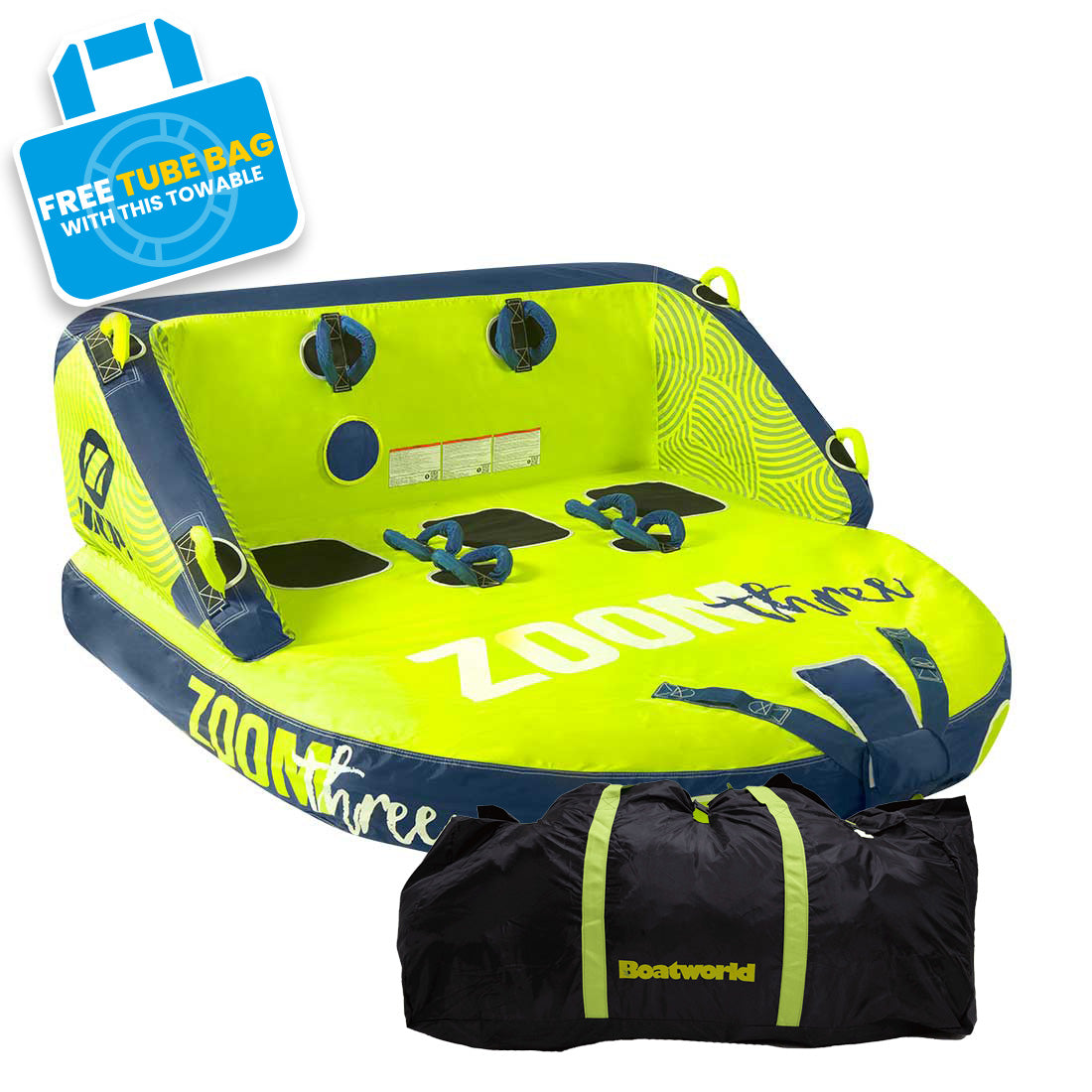 ZUP ZOOM Three Towable Tube Default Title