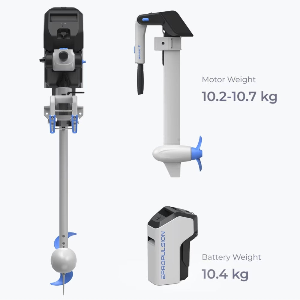 ePropulsion SPIRIT 2 Electric Outboard Electric Outboard