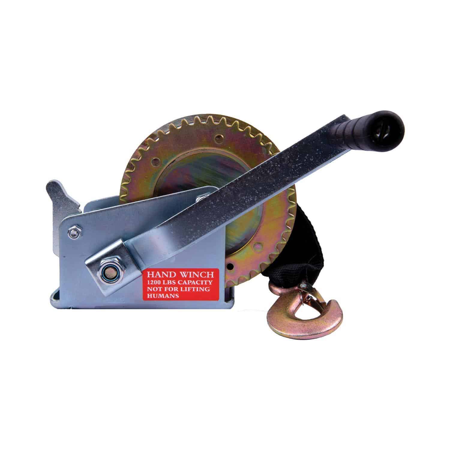 Boatworld Trailer Winch c/w Strap Default Title