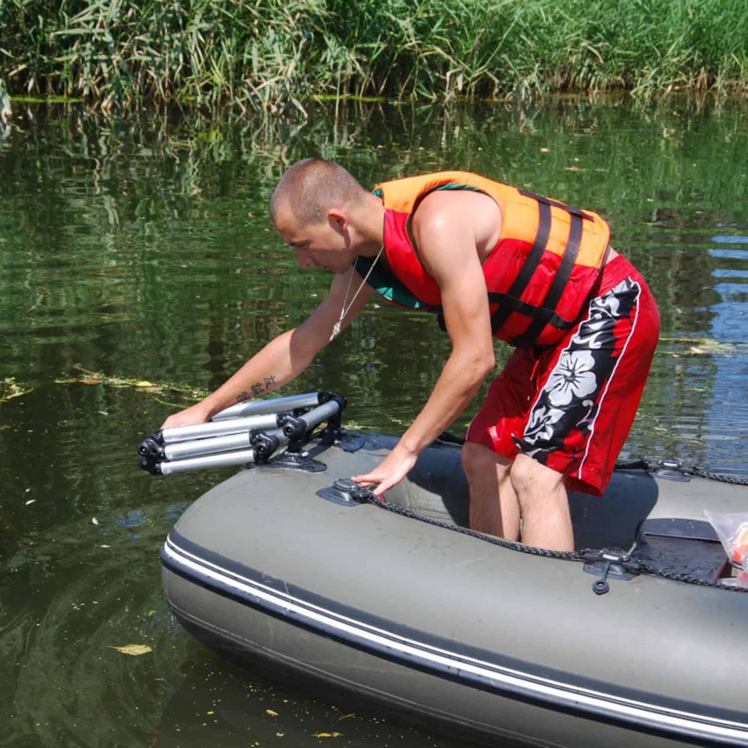 Borika FASTen Folding Aluminium Ladder Borika Accessories