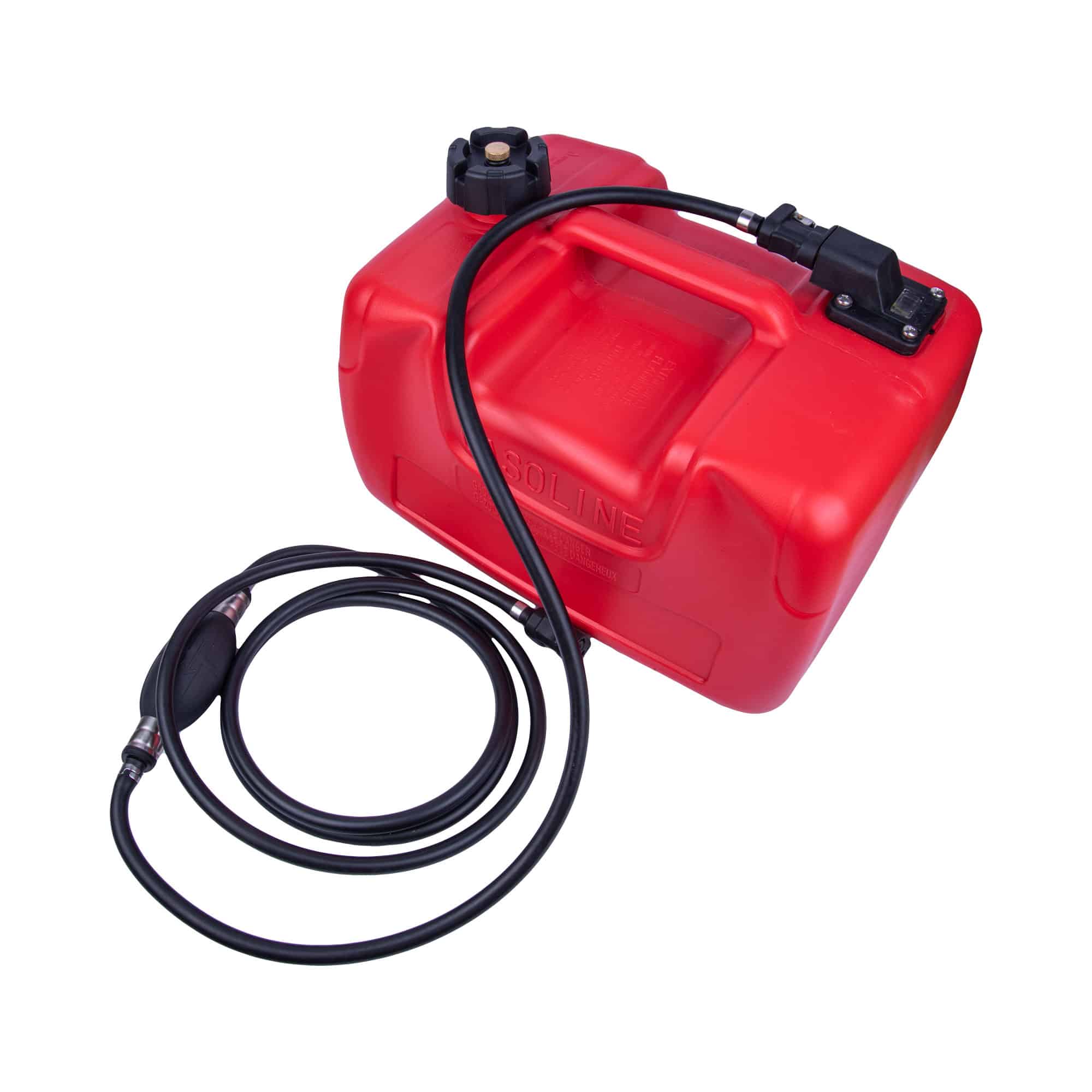 Orca 3 Gallon Outboard External Fuel Tank with Fuel Line & Connector Default Title