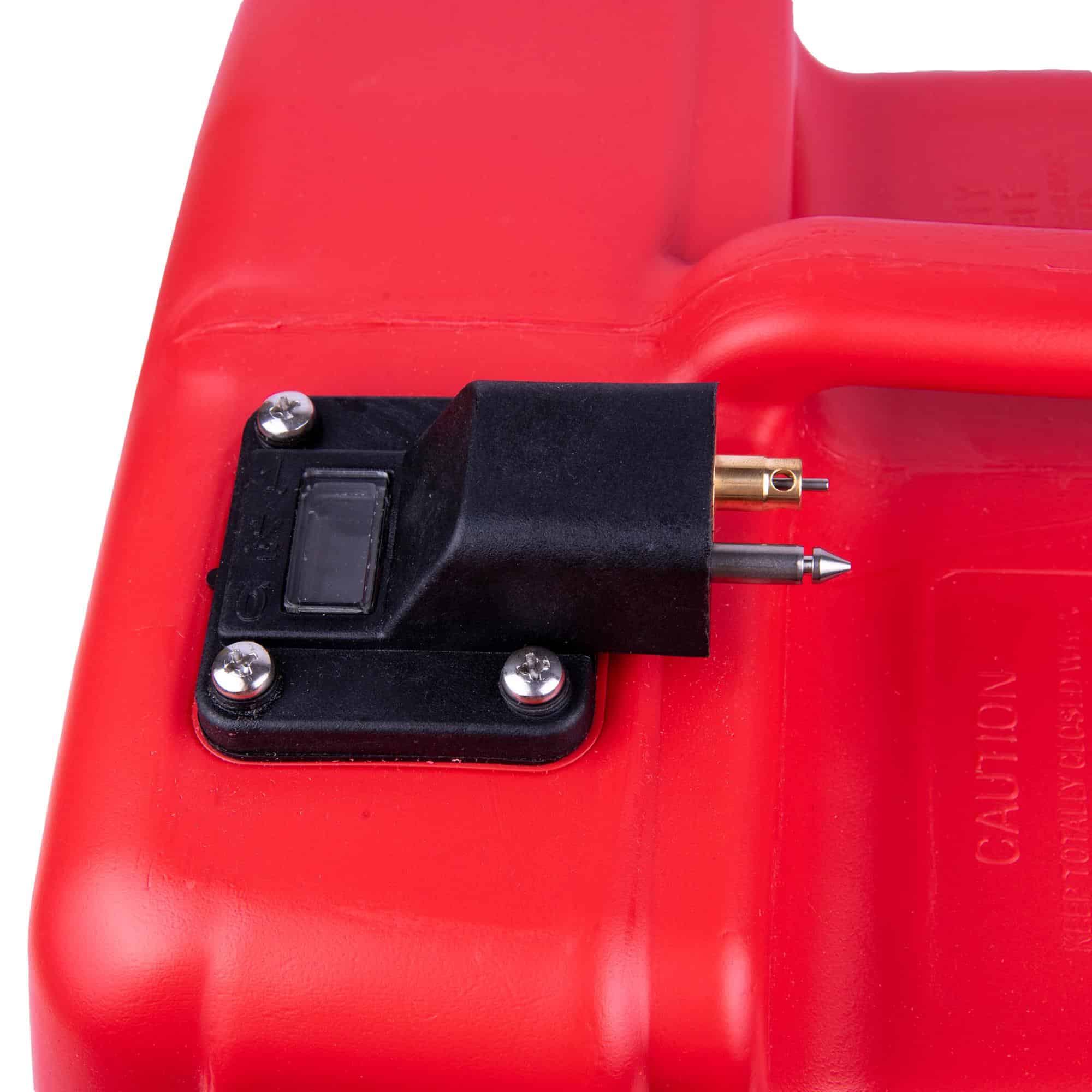 Orca 3 Gallon Outboard External Fuel Tank with Fuel Line & Connector