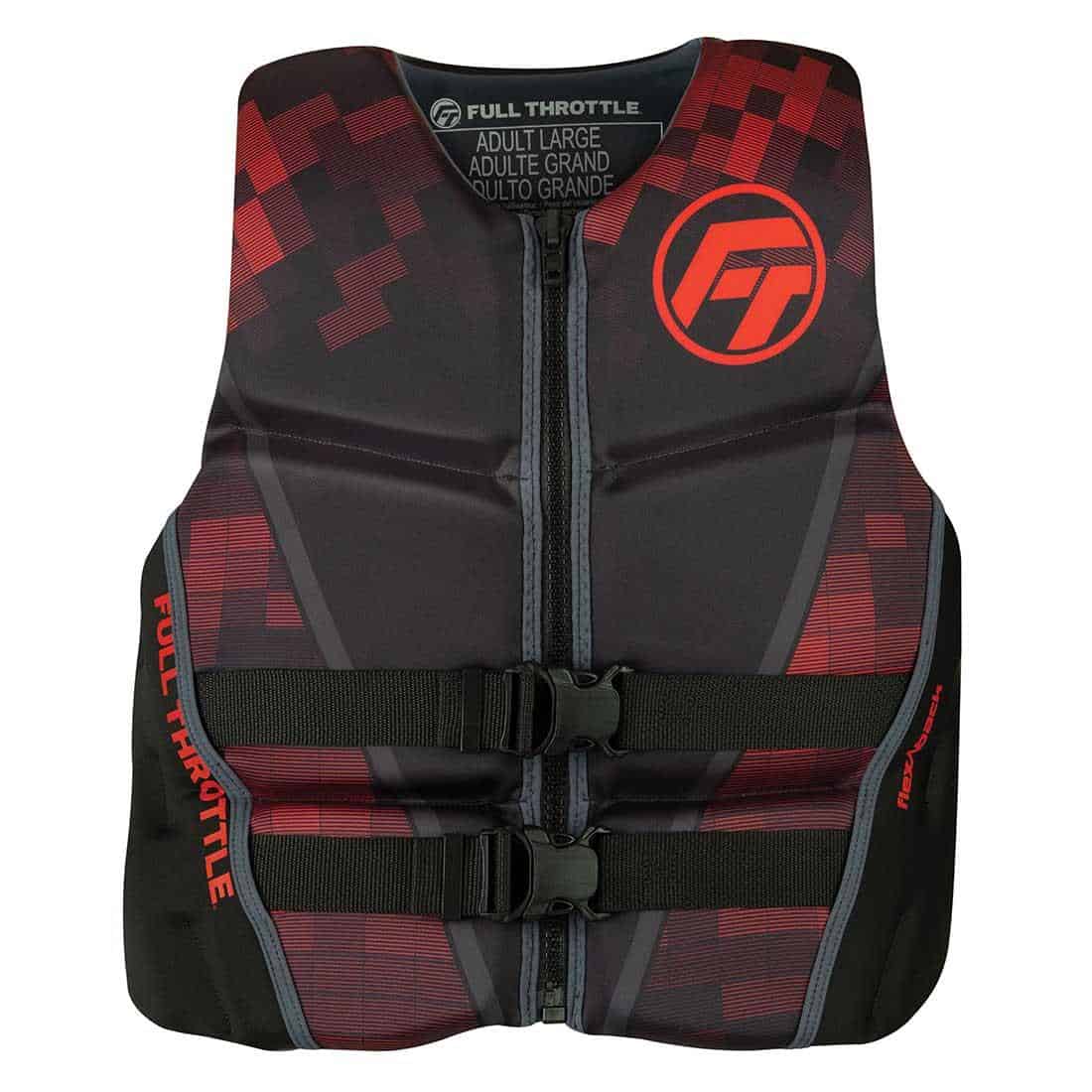Full Throttle Men's Neoprene Life Vest Large