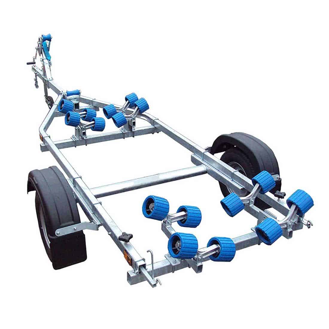 Extreme 750kg Maxi Roller Galvanised Boat Trailer Black