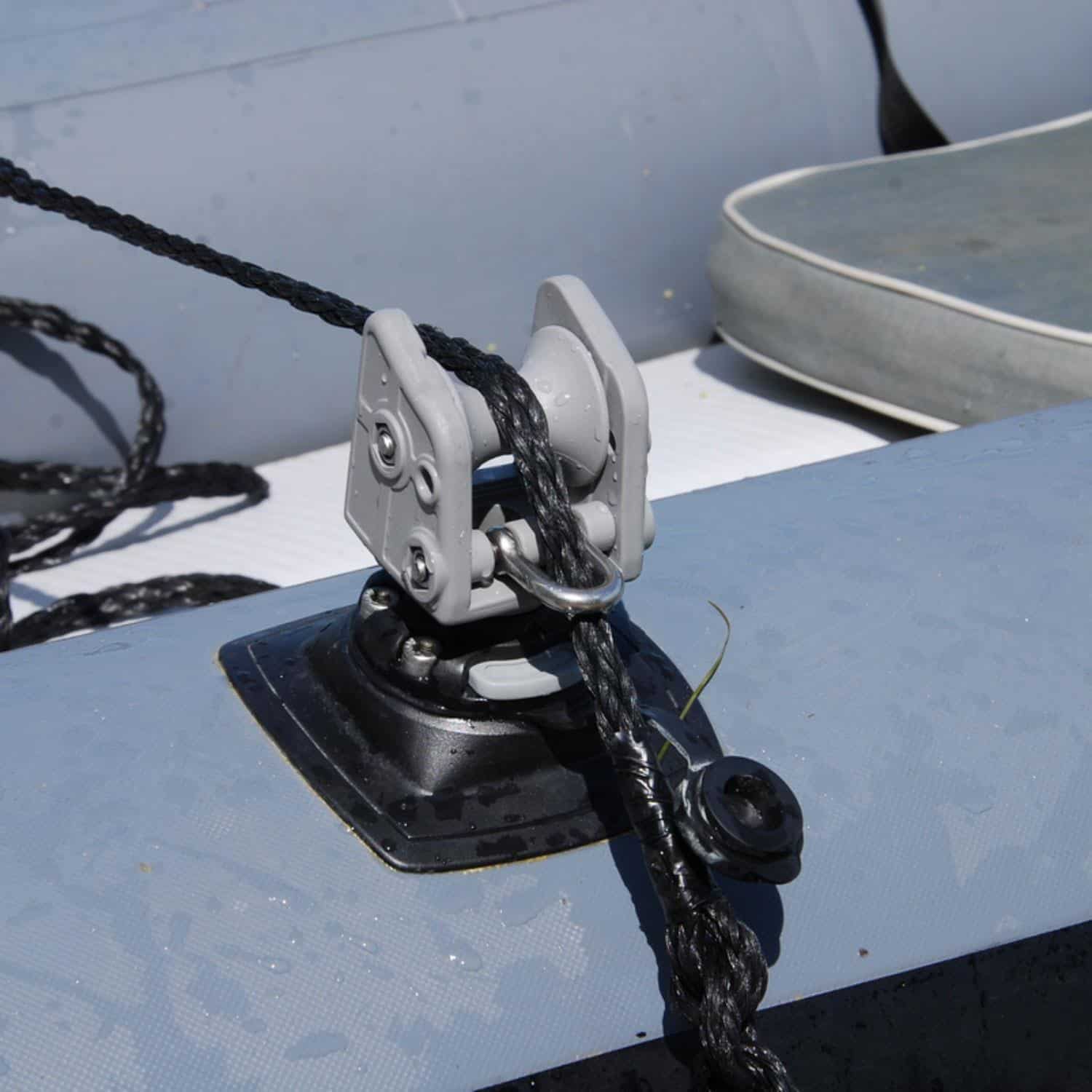 Borika FASTen Anchor Roller with Guide Ring Grey Borika Accessories