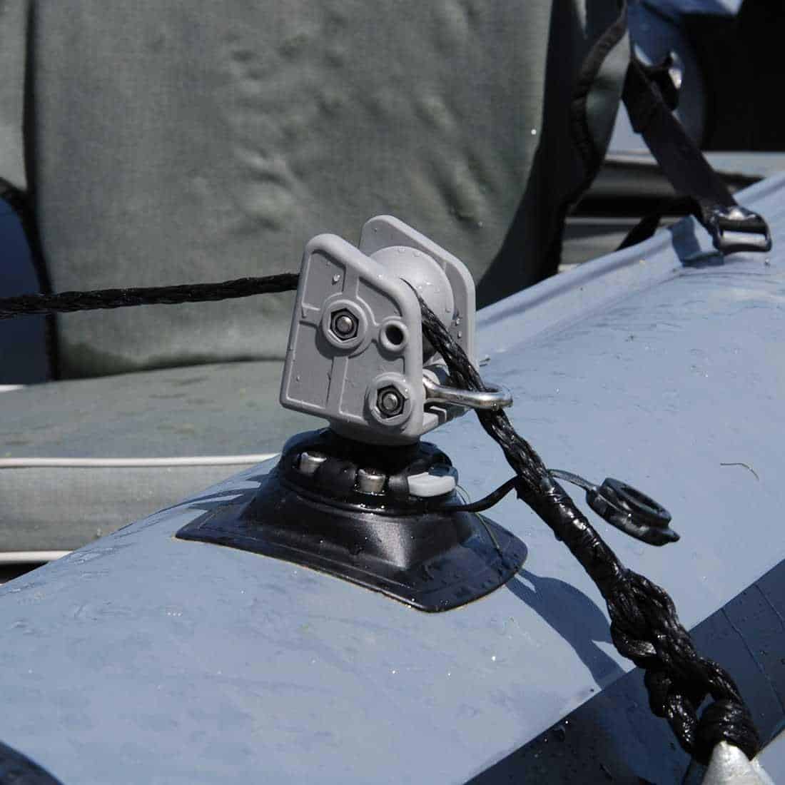 Borika FASTen Anchor Roller with Guide Ring Grey Borika Accessories