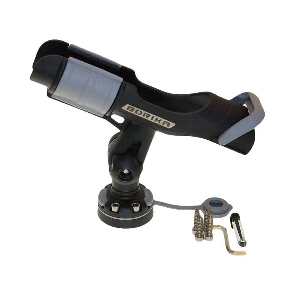 Borika FASTen Fishing Rod Holder with Solid Surface Mount Borika Accessories