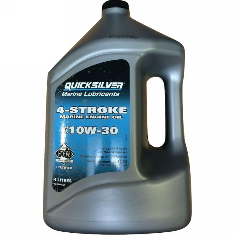 Quicksilver 4-Stroke Marine Engine Oil 4 Litres 10W-30 Default Title