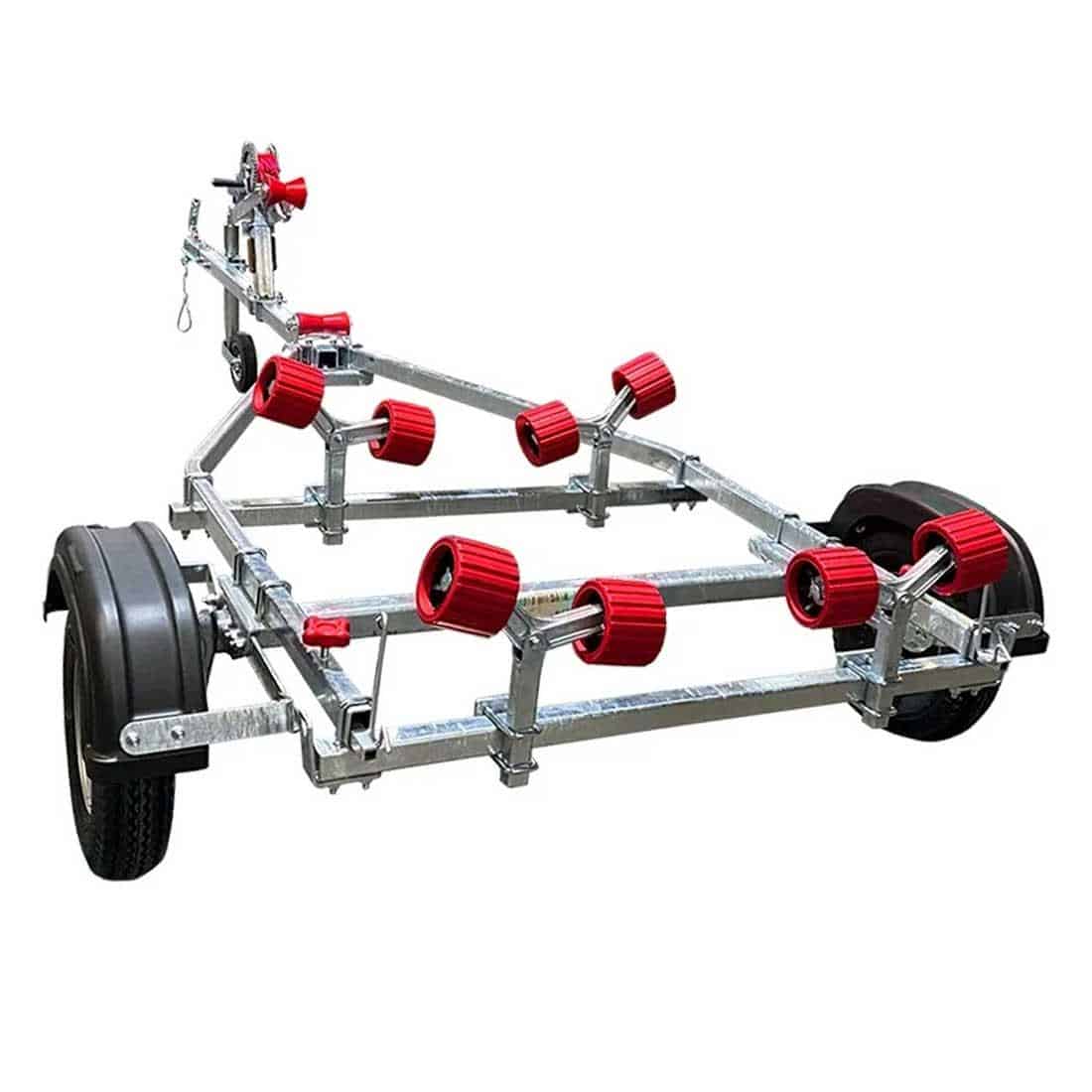 Extreme 350kg Roller Galvanised Boat Trailer Orange