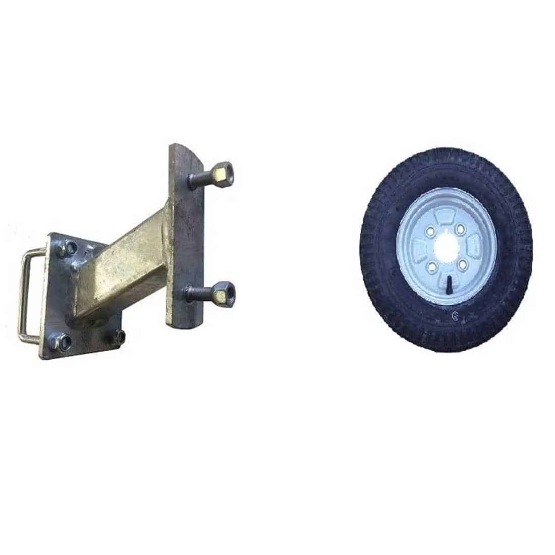 Extreme 10 Inch Metric Spare Wheel and Tyre with Carrier 50 30
