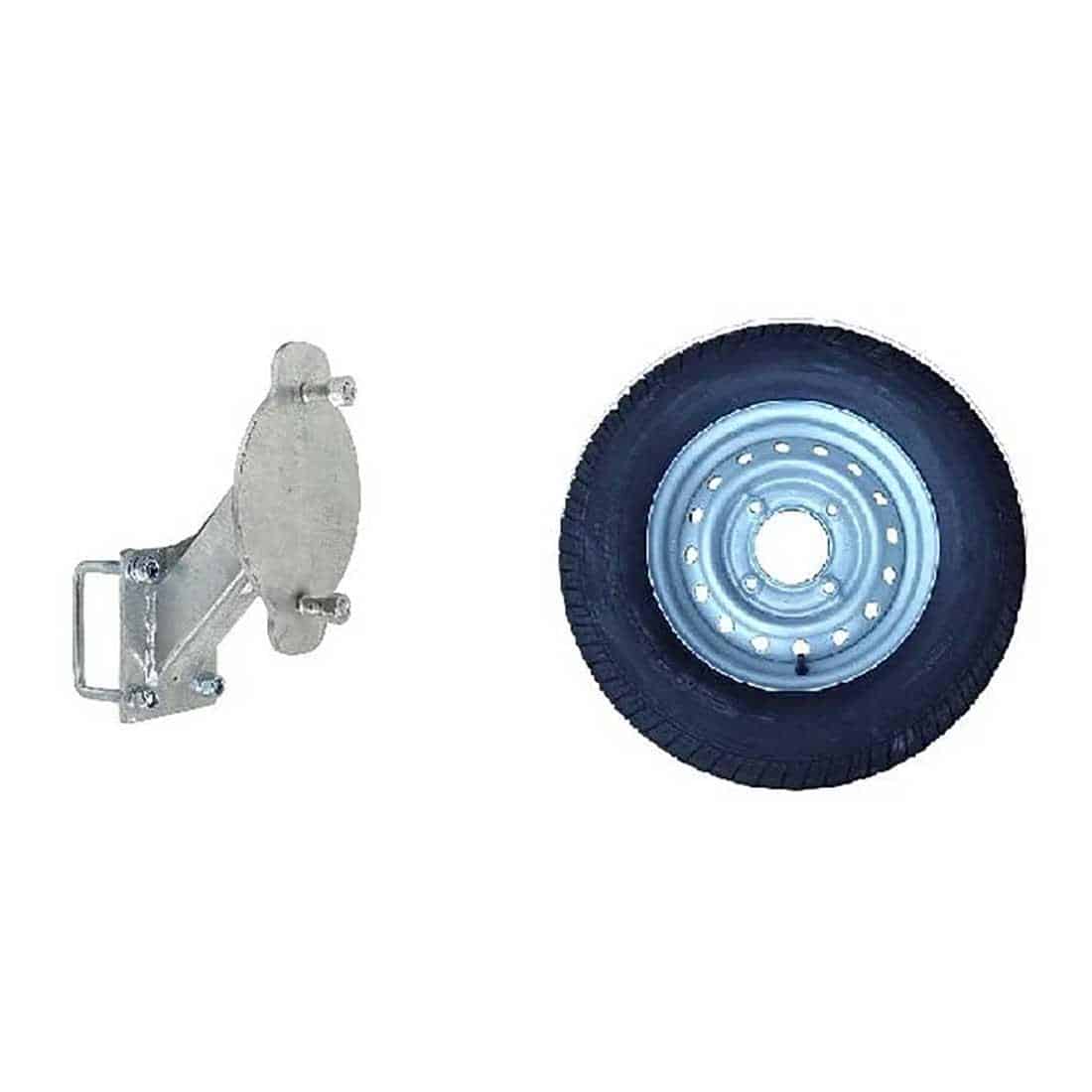 Extreme 13 Inch Wheel and Tyre 165R13 with Carrier 60 40